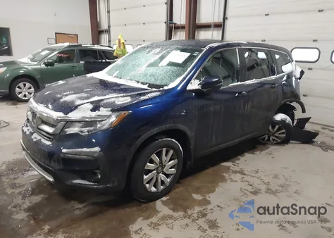 2019 Honda Pilot Ex из США, поврежденный, VIN 5FNYF6H37KB088116